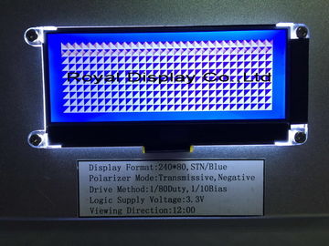 Модуль 240*80 LCD ручного прибора графический ставит точки OEM/ODM доступный
