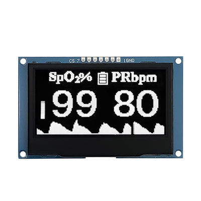 Модуль дисплея OLED экран 128x64 2,42 дюймов ставит точки разрешение SPI или интерфейс I2C