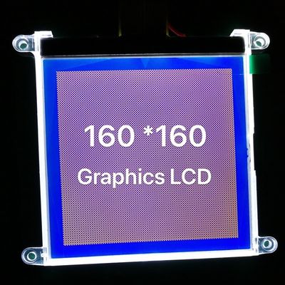 матрица ТОЧКИ LCD Cog FSTN 160*160 60mA графическая LCD UC1698u показывает голубой ISO ROHS