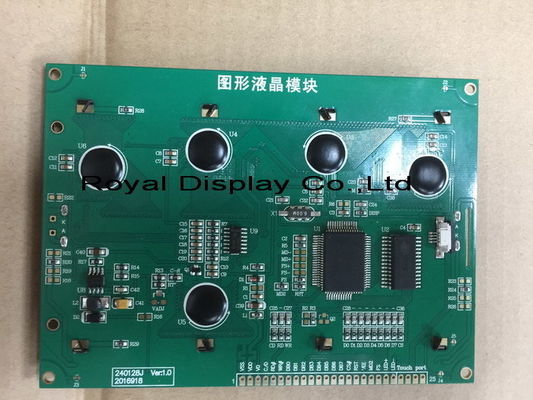 240*128 СТАВИТ ТОЧКИ ROHS FSTN 3V параллельный модуль STN YG/Blue Lcd дисплея LCD освещает модуль контржурным светом