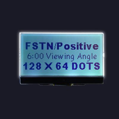 СИД белизны размера 12864 точек положительное небольшое/янтарных освещает модуль контржурным светом LCD жидкокристаллического дисплея серии 3V параллельный