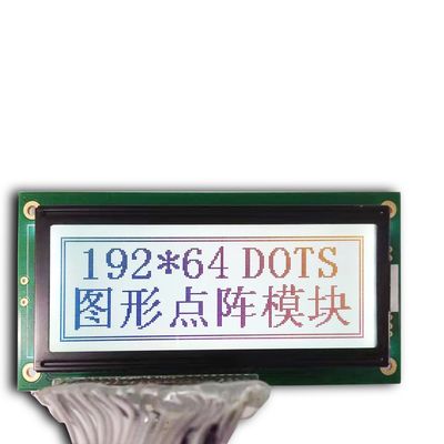 Monochrome УДАР FFC FSTN предпосылки дисплея LCD Cog точек Dfstn 192×64