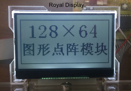 дисплей 128X64dots FSTN положительный Transflective 1/65duty 1/7bias графический LCD