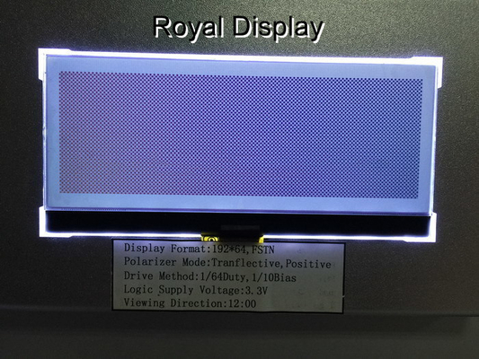 192X64dots FSTN графический положительный LCD показывают Monochrome модуль LCD Cog