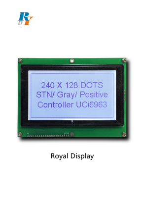 Дисплей 240X128 LCD УДАРА STN серый ставит точки графический позитв Monochrome 5.25V
