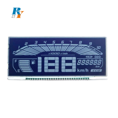 Смещение модуля 1/3 дисплея LCD мотоцикла панели LCD спидометра HTN изготовленное на заказ