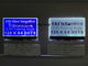 Разрешение 45mA STN/Blue/Negative 128X64 освещает Monochrome дисплей контржурным светом LCD для телефона наземной линии