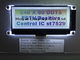 Изготовленный на заказ дисплей LCD Cog ТОЧКИ 3.3V положительный Transflective ST7529 FSTN/Stn 240X80