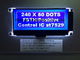 Изготовленный на заказ дисплей LCD Cog ТОЧКИ 3.3V положительный Transflective ST7529 FSTN/Stn 240X80