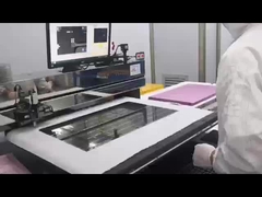 Процесс резки с помощью ЖК-дисплея