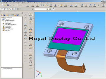 Электрический дисплей Transflective Lcd, Monochrome надежность графического дисплея высокая