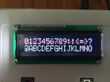 Супер сверхконтрастный модуль Lcd характера коэффициента для надежности автомобильных радиоприемников высокой