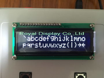 КОРОЛЕВСКИЙ ПОКАЖИТЕ белую панель LCD VA дисплея 16x2 LCD для игры RYB1602A