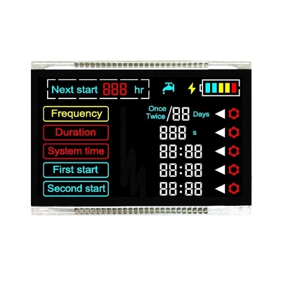 Monochrome тип VA LCD изготовителя числа делит на сегменты изготовленный на заказ модуль дисплея LCD