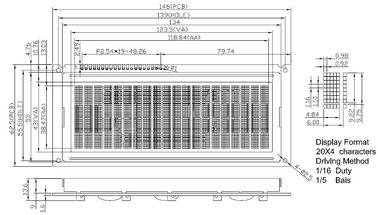Выполненный на заказ модуль LCD характера для телефона/домашней автоматизации