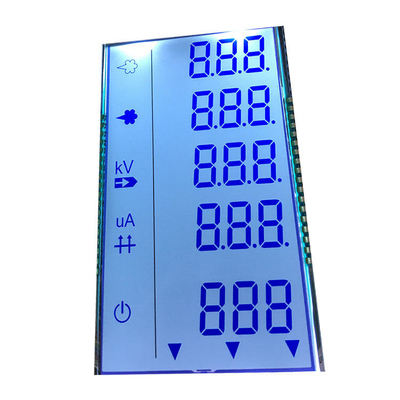 этап Monochrome 7 TN модуля 3.3V изготовленный на заказ LCD для умного счетчика энергии