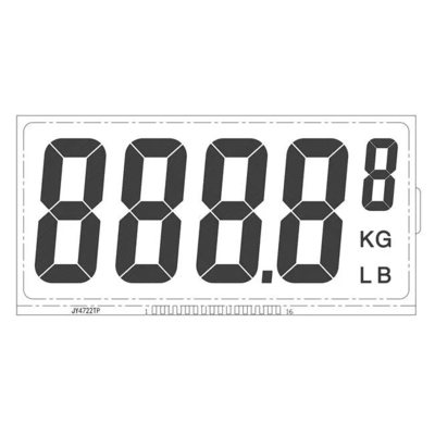 Цифробуквенный 7 этап изготовленный на заказ LCD показывает интерфейс I2C для переднего экрана