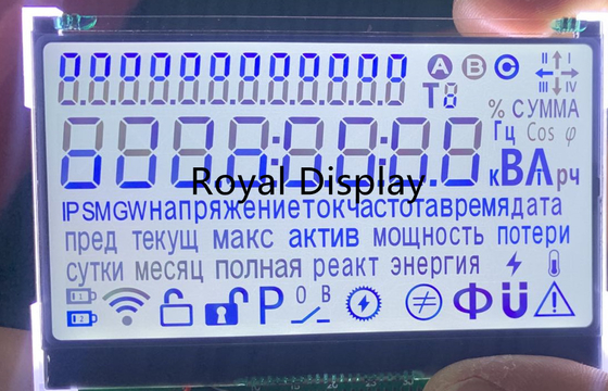 Недостаток VA микро- мини крошечного прозрачного дисплея LCD 7 этапов Transmissive
