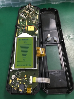 160*80 STN ЖК-модуль Желтый Зеленый с IC 1698U Монохром низкое потребление энергии