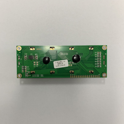 16*2 Большой размер STN LCD модуль отрицательный синий монохром с IC ST7065