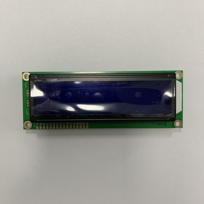 16*2 Большой размер STN LCD модуль отрицательный синий монохром с IC ST7065