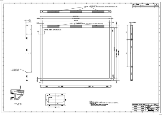 G121XCE-L01 12,1 дюймовый Innolux TFT LCD модуль 1024*RGB*768 262k/16.2M Цветовой дисплей
