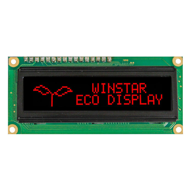 2.4' 100*16 точек Монохромный OLED-модуль промышленного/медицинского дисплея WEG010016A