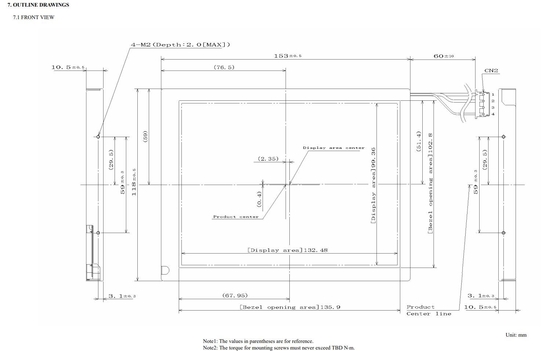 6.5'' TFT LCD Модуль VGA Industrial 640*RGB*480 NEC Оригинальный дисплей Небольшой MOQ