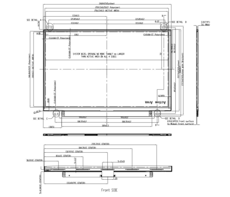 11.6' TFT LCD Модуль 1366*768 RGB N116BGE-L41 CMO CHIMEI Мониторный дисплей