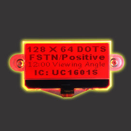 МОДУЛЬ LCD COG экрана Lcd зеленого цвета с панелью Lcd разрешения 128 * 64 пикселов Mono