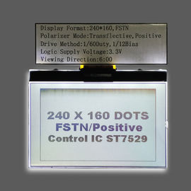 Белизна дисплея LCD модуля Fstn Lcd COG 240160 Monochrome освещает микро- контржурным светом