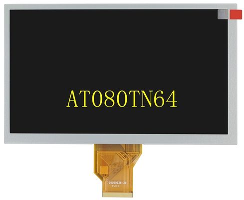 Первоначальный Pin 8&quot; AT080TN64 Innolux 50 дисплей 800X3 (RGB) X480 TFT LCD