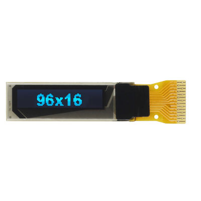 Модуль дисплея Pin Monochrome голубой OLED дюйма 14 ODM/OEM 96x16DOTS 0,84
