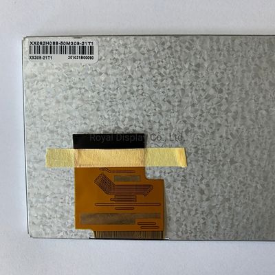 6,2 дюйма 800X480 ставят точки белый модуль матрицы TFT LCD Blacklight активный