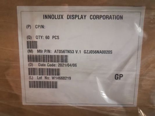 5,6 VGA параллельный RGB At056tn53 v. 1 панели дюйма 640X480 Innolux LCD