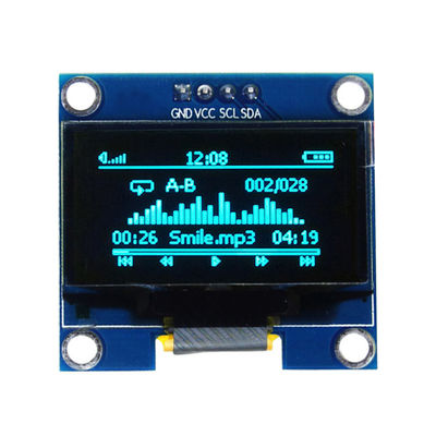 экран LCD SSD1306 SPI панели 128x64 0,96 дюймов Monochrome микро-