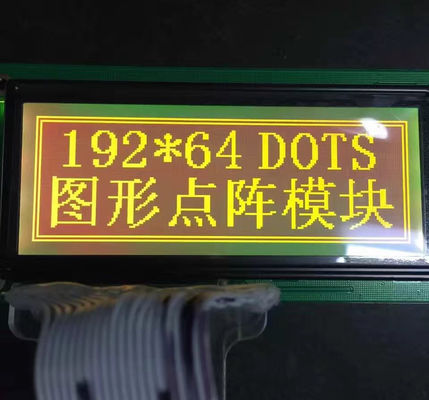 Изготовленный на заказ Mono дисплей модуля FSTN положительный 192X64 графический LCD