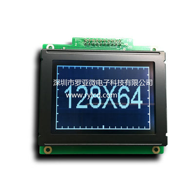 Дисплей 12864Cog электропитания 3V графический FPC положительный LCD изготовителя графический 128×64dots понедельника FSTN St7565r LCD