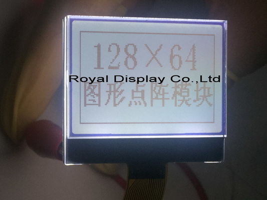 12864 точки RoHS FSTN 128X64 St75665r с белой панелью экрана дисплея LCD регулятора Blacklight