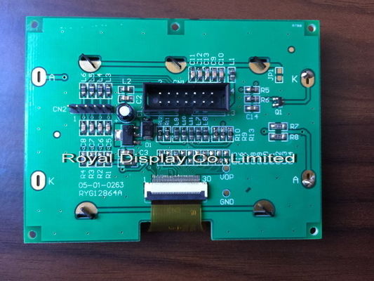 12864 точки RoHS FSTN 128X64 St75665r с белой панелью экрана дисплея LCD регулятора Blacklight