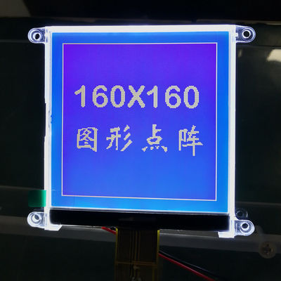 матрица ТОЧКИ LCD Cog FSTN 160*160 60mA графическая LCD UC1698u показывает голубой ISO ROHS