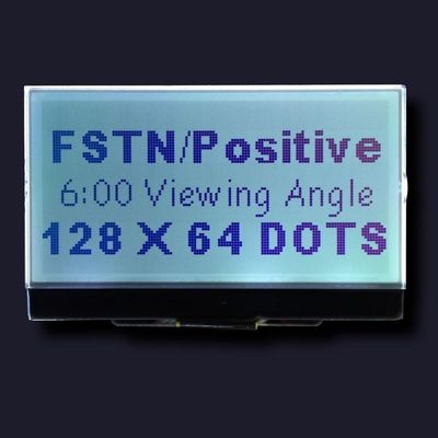 Модуль дисплея Spi небольшой 128X64 графический Cog/COB Blacklight LCD горячих продаж голубой серийный