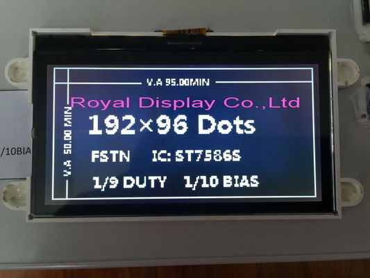 Королевское 192X64 ставит точки дисплей Cog OLED модуля FSTN Blacklight графический LCD Mono экрана LCD