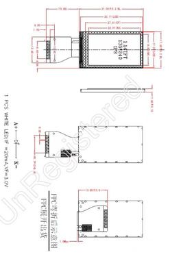 Дисплей СИД белый LCD 1.14TFT 135*240 IPS Transmissive IC ST7789V Blackwhite