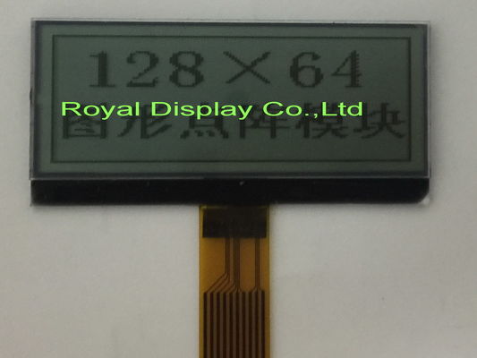 FSTN FFC 3V 128X64 ставит точки белое янтарное СИД освещает дисплей контржурным светом ST7565R графический LCD для POS