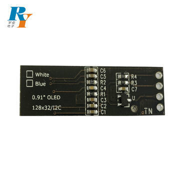 Позитв LCD этапа матрицы показывает FSTN положительное 40x4 ставит точки