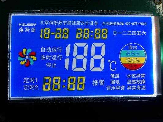 Monochrome LCD FSTN положительный показывает ДОСТИГАЕМОСТЬ 3.3V для батареи входного сигнала