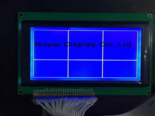 Серый положительный графический экран дисплея 240X128 FSTN 3.3V RGB LCD LCD