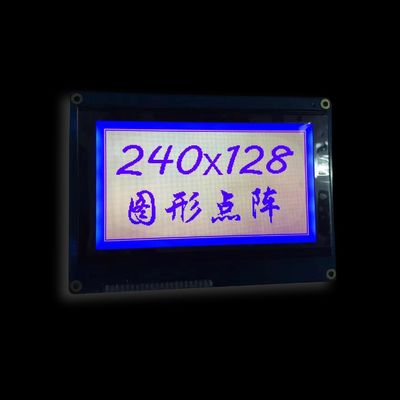 Серый положительный графический экран дисплея 240X128 FSTN 3.3V RGB LCD LCD