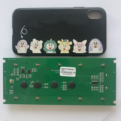 Острое точки 240×64 Lcm 5.0v модуля 1/9 панели Stn Lcd косые с Pcb привели